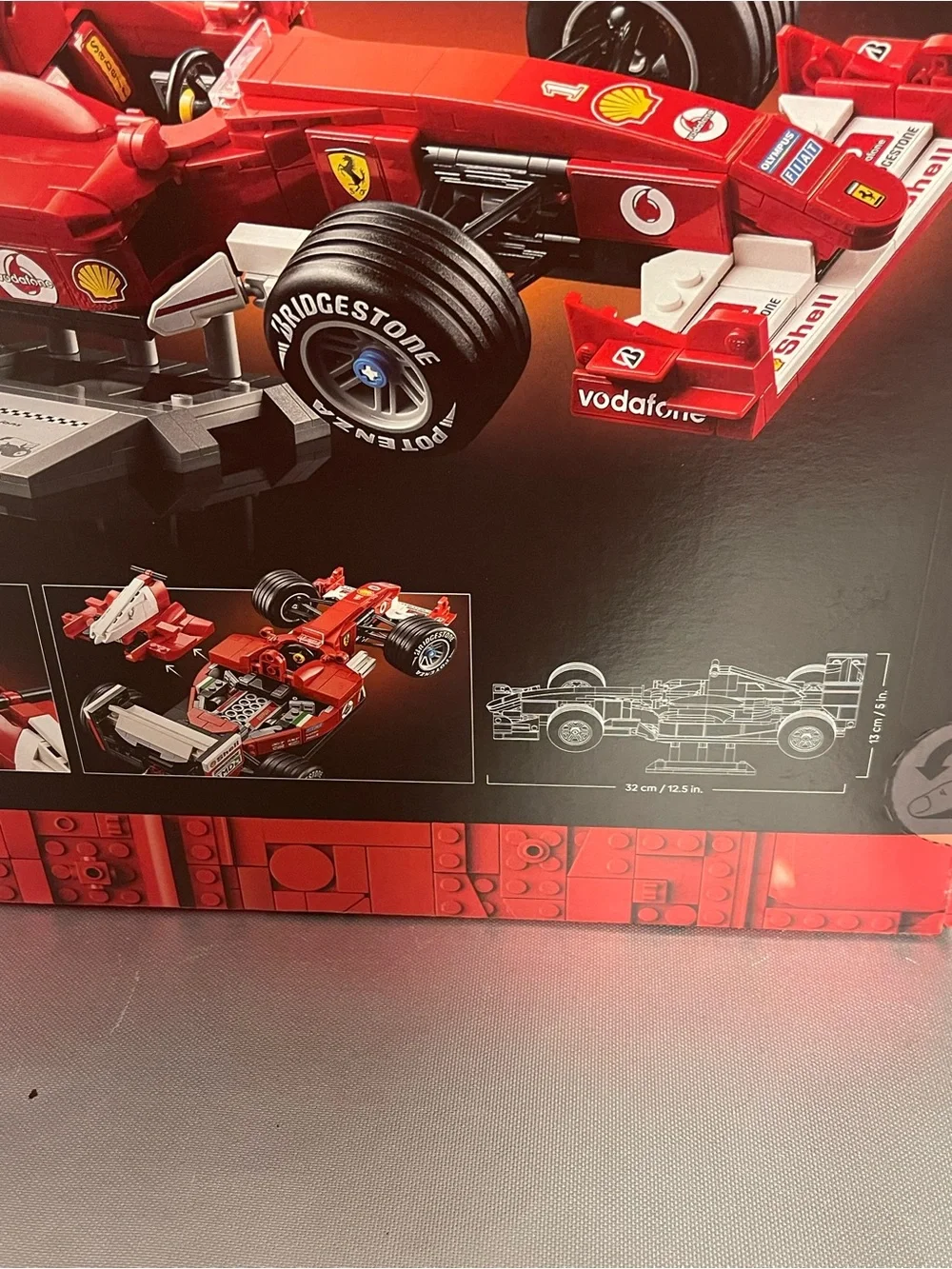 Lego Icons Ferrari F2004 & Michael Schumacher 11375 735Pcs 18+ NIP -Sealed